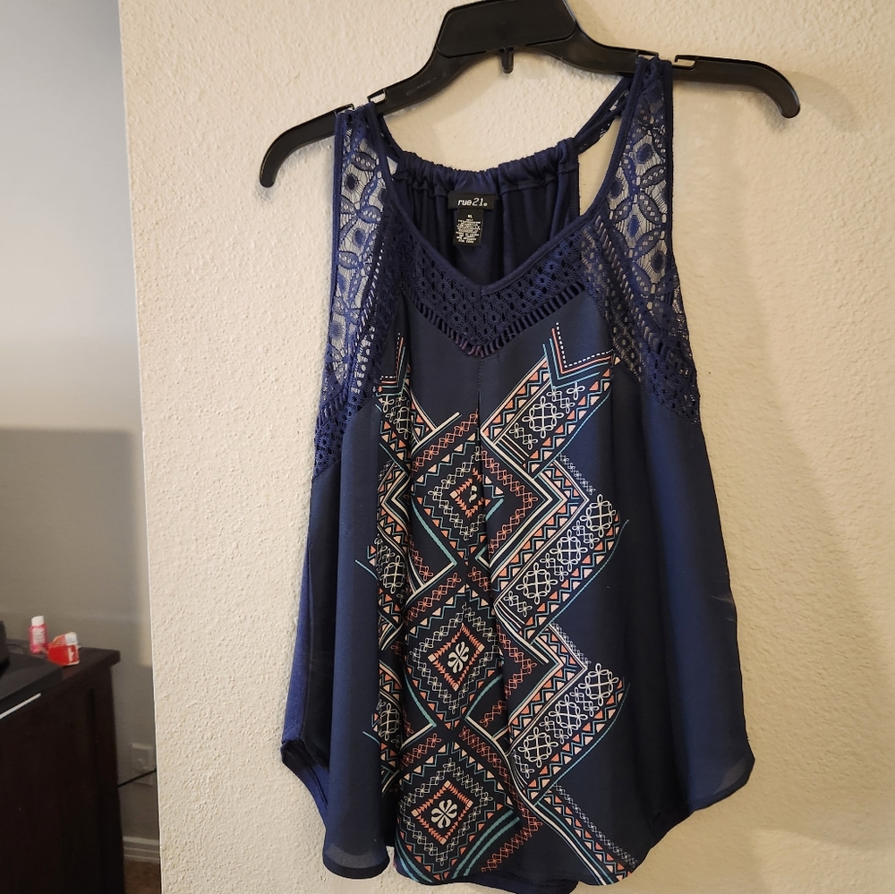 Blue blouse